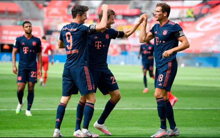 Los de Múnich están a seis puntos de coronarse campeones de nueva cuenta. EFE / M. Hangst