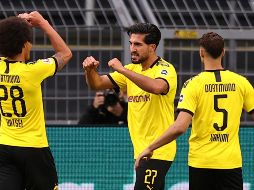Emre Can sí aprovechó su oportunidad para adelantar al Dortmund con un embate preciso que se incrustó en la esquina inferior izquierda del guardameta Rune Jarstein. AP / L. Baron
