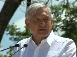 López Obrador supervisó las obras de rehabilitación del ferrocarril del istmo de Tehuantepec. TWITTER / @GobiernoMX