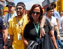 Neymar con su madre Nadine Gonçalves. EFE/ARCHIVO