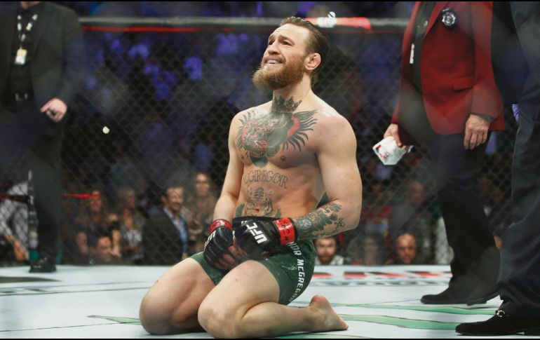 LA ÚLTIMA. El 18 de enero pasado, McGregor derrotó a Donald Cerrone. AP• J. Locher