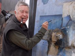 Manuel Felguérez fue reconocido con la Medalla Bellas Artes en 2016 y recibió el Premio Nacional de Ciencias y Artes en 1988. TWITTER / @cultura_mx