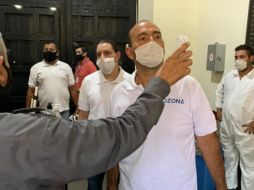 Además fueron reforzadas las medidas preventivas y la revisión en el filtro sanitario en el ingreso a las instalaciones. ESPECIAL