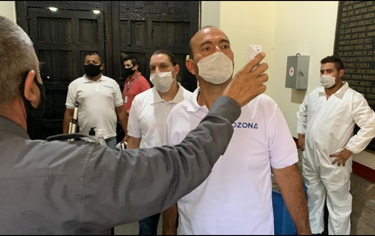 Además fueron reforzadas las medidas preventivas y la revisión en el filtro sanitario en el ingreso a las instalaciones. ESPECIAL