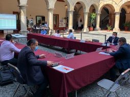 Para evitar aglomeración en un espacio cerrado la prueba se hará en el patio central de la sede legislativa. Cortesía