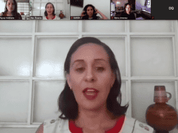 Mar Álvarez, acompañante de Familias en Búsqueda: la justicia de los derechos y la paz. FACEBOOK / TomalaMx