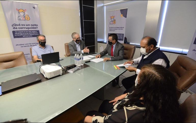 El gobernador de Jalisco refirió que cada paso en la ruta de la mesa será claro y transparente. ESPECIAL / Gobierno de Jalisco