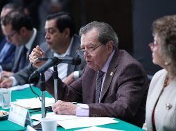 “Es una propuesta blanca y de unidad nacional, pues es plural, no hay ningún partido político o color especial que esté detrás”, destacó Porfirio Muñoz Ledo. TWITTER/PMunozLedo