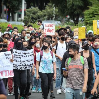 Concluye en paz manifestación de estudiantes