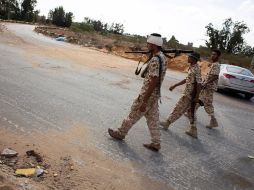 Human Rights Watch ya había denunciado la utilización de las minas antipersonales por fuerzas leales al mariscal Haftar en el sur de Trípoli. EFE/ARCHIVO