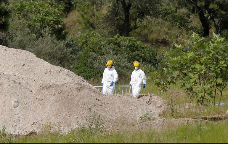 Dos de los cadáveres localizados estaban en proceso de momificación, y uno en avanzado estado de putrefacción. EL INFORMADOR/ARCHIVO