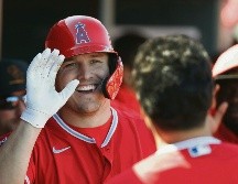 Mike Trout. La estrella de los Angelinos es uno de los mejor pagados en la MLB. AP