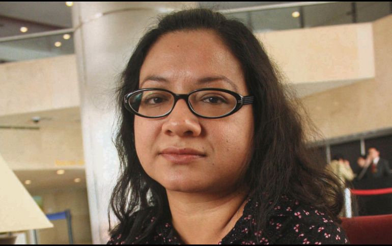 EDITORA. Paola Tinoco detalló las bondades de la aplicación Ipstori. ARCHIVO