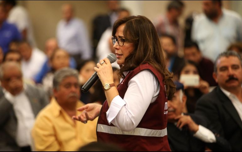 Sobre los señalamientos de que alentó las manifestaciones de la semana pasada, Yeidckol aseveró que “no es su estilo recurrir a protestas violentas”. EL INFORMADOR/Archivo