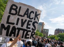 Leach fue detenido en una de las protestas de East Fordham Road (El Bronx) el pasado 1 de junio. AFP/Getty Images/ D. Delgado