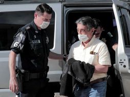 Mario Villanueva señala que se ordenó enviarlo a casa temporalmente, en lo que dura la epidemia por COVID-19, pues aún hay un amparo que no se resuelve. EFE/ Str