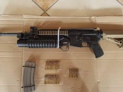 El armamento fue entregado al Ministerio Público Federal, que inició carpetas de investigación contra los responsables. ESPECIAL /