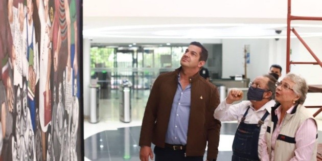 Ricardo Peralta vuelve a Segob tras dar positivo a COVID-19