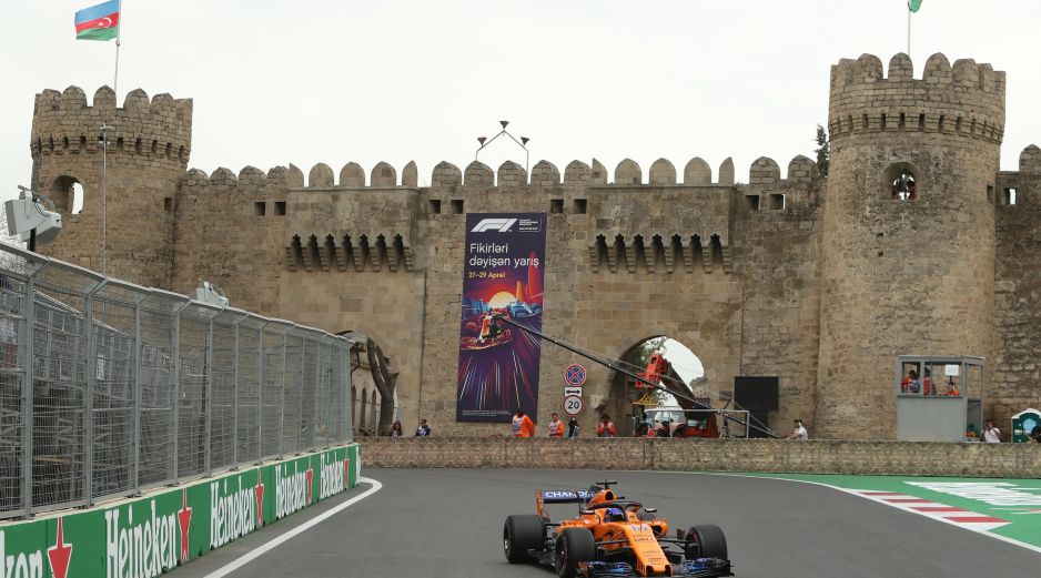 Gran Premio de Azerbaiyán. Las carreras habían sido aplazadas debido a la pandemia del nuevo coronavirus. EFE / ARCHIVO