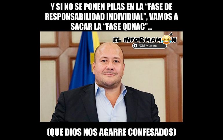 Los memes del cambio de fase en Jalisco y el alargamiento de la pandemia