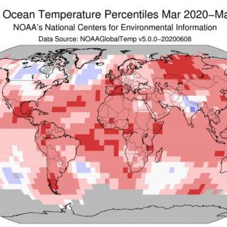 La Tierra empata récord de calor para mayo