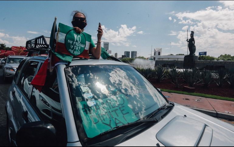 La primera caravana de protesta se llevó a cabo el pasado 30 de mayo en varias ciudades del país. EL INFORMADOR/ARCHIVO