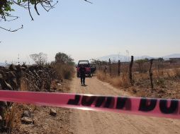 Policías del municipio encuentran en una brecha un cadáver envuelto en cobijas. ESPECIAL/ARCHIVO