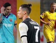 Messi anotó un gol, Ronaldo falló un penal y Haaland retrasó el campeonato de Bayern Múnich con un cabezazo provisional. ESPECIAL