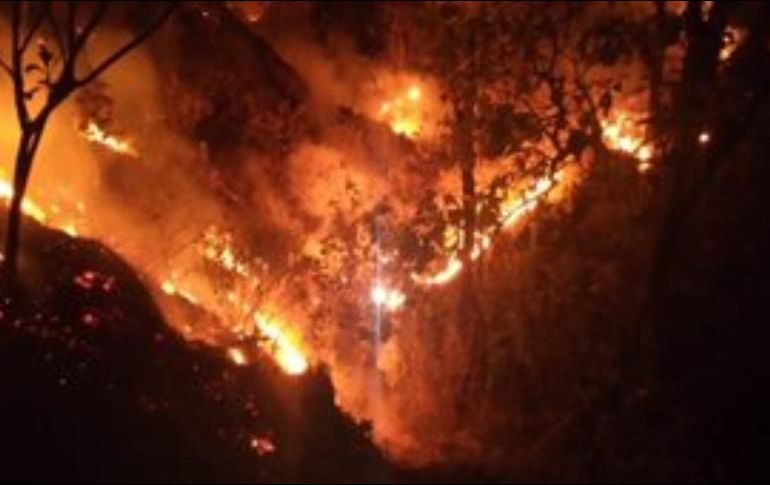 Hasta el día de ayer en el Estado había cinco incendios activos. TWITTER / @SemadetJal