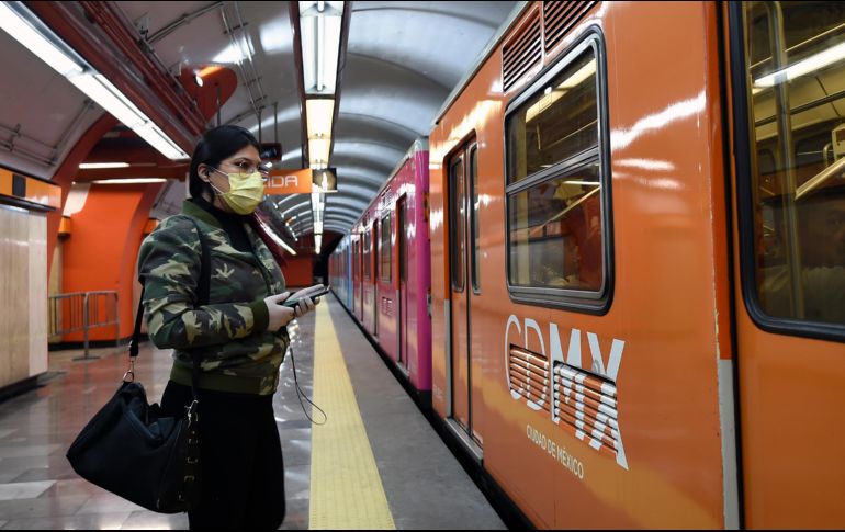 El 15 de junio se comienzan a liberar las 35 estaciones del Metro que fueron cerradas por la emergencia sanitaria. AFP/ARCHIVO