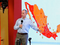 El funcionario recordó que a partir de este lunes 15 de junio el País comenzará la semana con un nuevo semáforo. TWITTER / @SSalud_mx