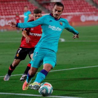 Setién defiende el trabajo de Griezmann con el Barcelona