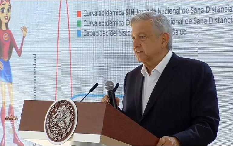 López Obrador encabezó la ruenión del gabinete de seguridad en Veracruz. TWITTER / @GobiernoMX