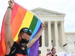 El fallo de la Corte Suprema de EE.UU. se considera una gran victoria para la comunidad LGBTI. AFP /