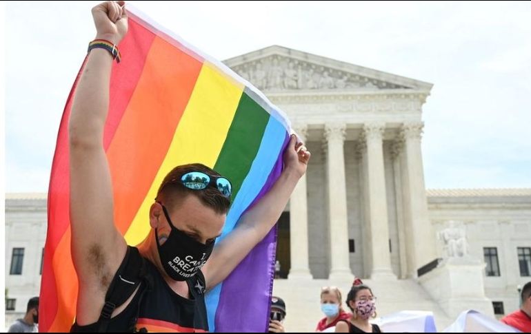El fallo de la Corte Suprema de EE.UU. se considera una gran victoria para la comunidad LGBTI. AFP /