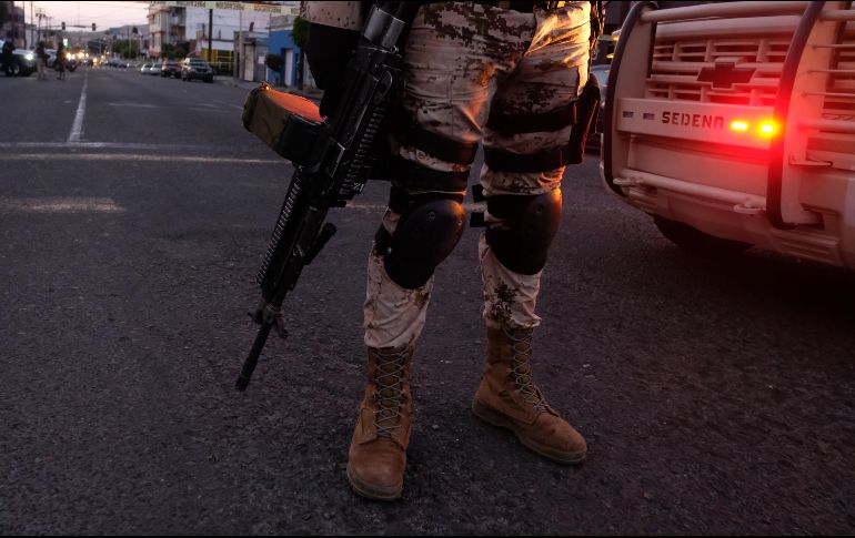 El militar fue liberado en el Estado de México. AFP/ARCHIVO