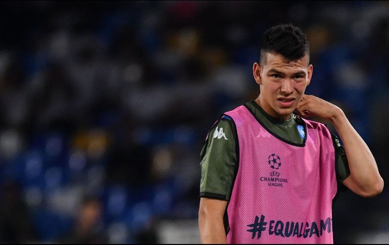 En el último juego del Napoli en la Copa, Lozano no fue tomado en cuenta, y parece que su decepción lo llevó a ya no tener ni siquiera ganas de entrenar como lo manifiesta el rotativo. ARCHIVO