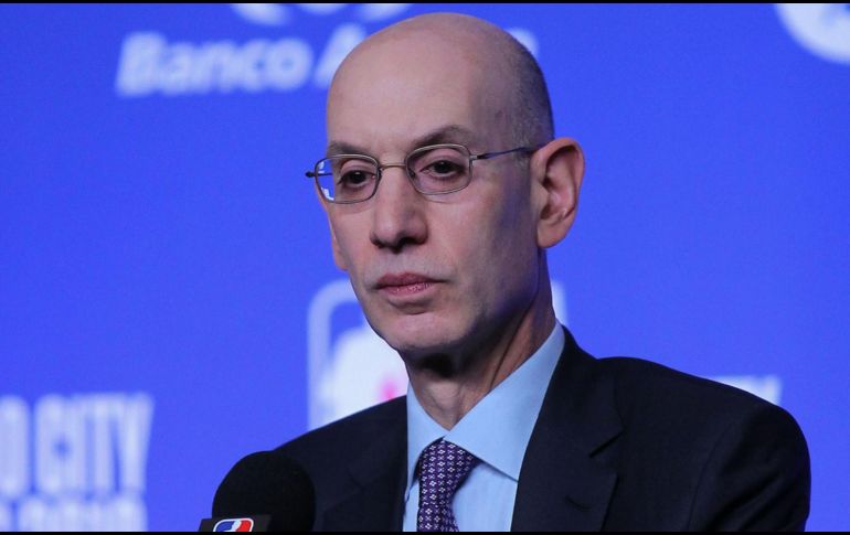 Adam Silver comisionado de la NBA. ARCHIVO