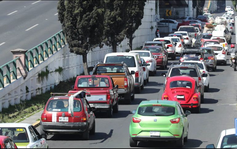 La jefa de Gobierno señala que ayer hubo un ligero incremento en la movilidad, pero muy por debajo de una situación normal. SUN / J. Alvarado