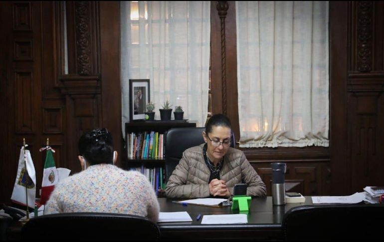 La jefa de Gobierno, Claudia Sheinbaum, calcula que en los próximos días se dará a conocer cómo se llevará a cabo la condonación. TWITTER/@Claudiashein