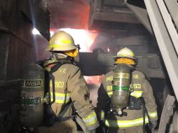 El fuego comienza por el escurrimiento de material candente en la instalación eléctrica. ESPECIAL/ PCYBGDL