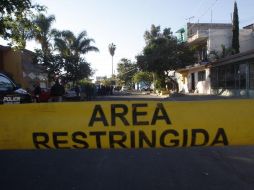 Al inspeccionar la zona, peritos localizaron cinco casquillos percutidos de calibre .9 milímetros. EL INFORMADOR/ARCHIVO