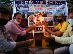 El combate se produjo en el valle de Galwan a más de cuatro mil metros de altura. EFE