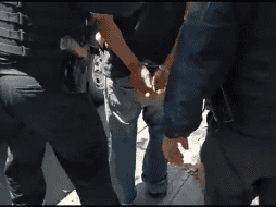 Dante “N” es puesto a disposición de la agencia del Ministerio Público especializada en atender agresiones contra personal médico. TWITTER/@PoliciaGDL