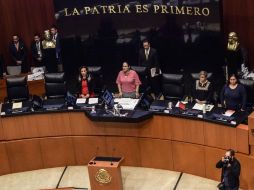 Ricardo Monreal reconoció que los grupos parlamentarios actuaron con la decisión de que primero es México y la Patria. NTX/ARCHIVO