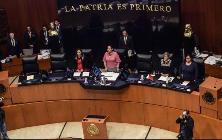 Ricardo Monreal reconoció que los grupos parlamentarios actuaron con la decisión de que primero es México y la Patria. NTX/ARCHIVO