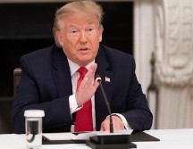Solamente 24% de los encuestados dijeron que el país está en buena dirección con la gestión de Trump. EFE/C. Kleponis