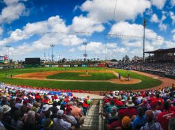 La temporada de las Grandes Ligas debía haber comenzado el 26 de marzo, pero fue suspendida a causa de la pandemia de coronavirus. TWITTER / @Phillies