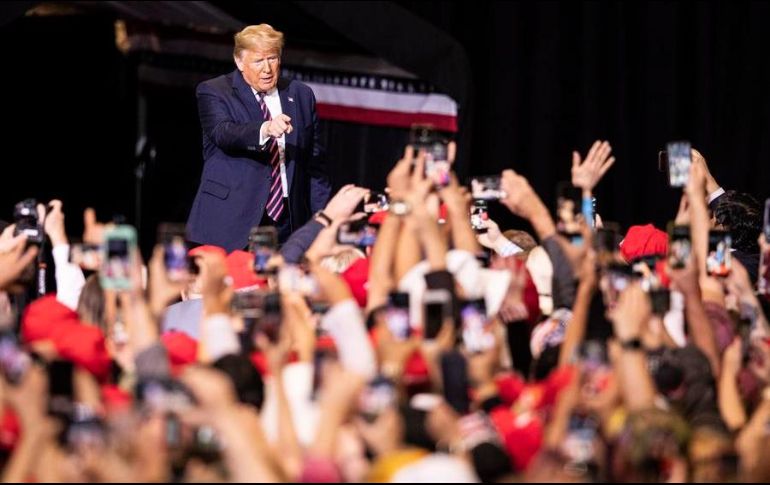 El mitin de mañana, el primero del presidente desde el inicio del confinamiento en el país en marzo, ha despertado cierto receló tanto por la fecha inicial como por el lugar elegido. EFE/E. Laurent