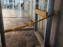 El hecho ocurrió en una sucursal bancaria en el cruce de Avenida Juárez y Ramón Corona, en el Centro de Guadalajara.  ESPECIAL